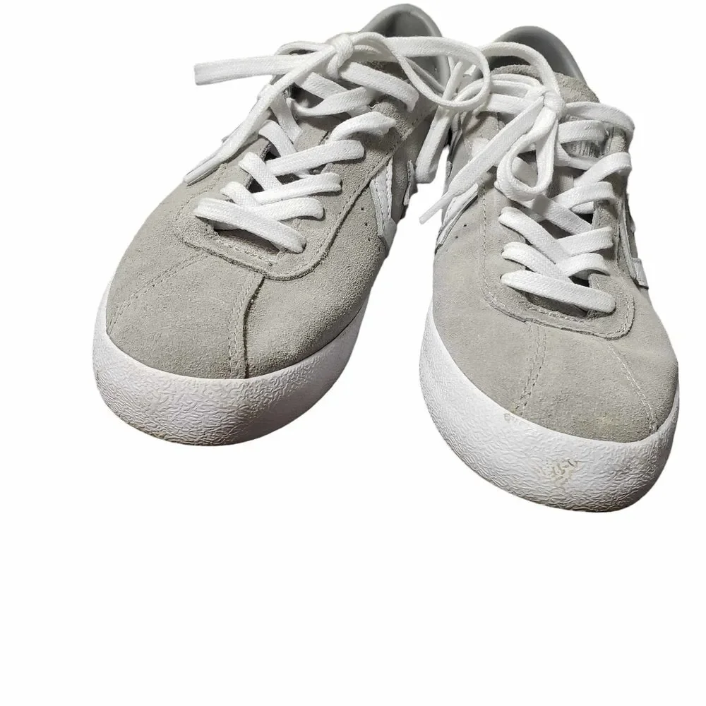 Converse Breakpoint Ox Women's size 8 Dolphin Gray White Suede Sneakers As is - Picture 7 of 10